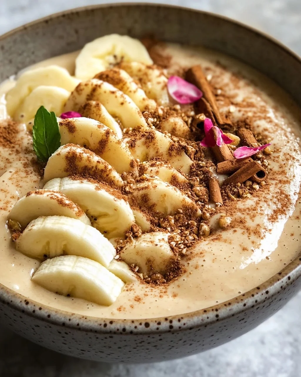 Apfel-Zimt Smoothie Bowl: Dein würzig-süßer Energie-Kick!