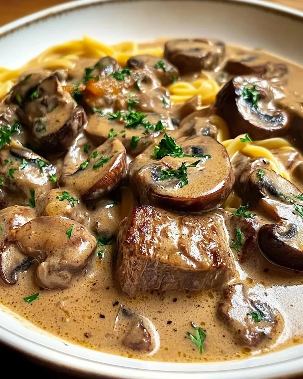 Ballerina Farm’s Rindfleisch Stroganoff Halal Recipe