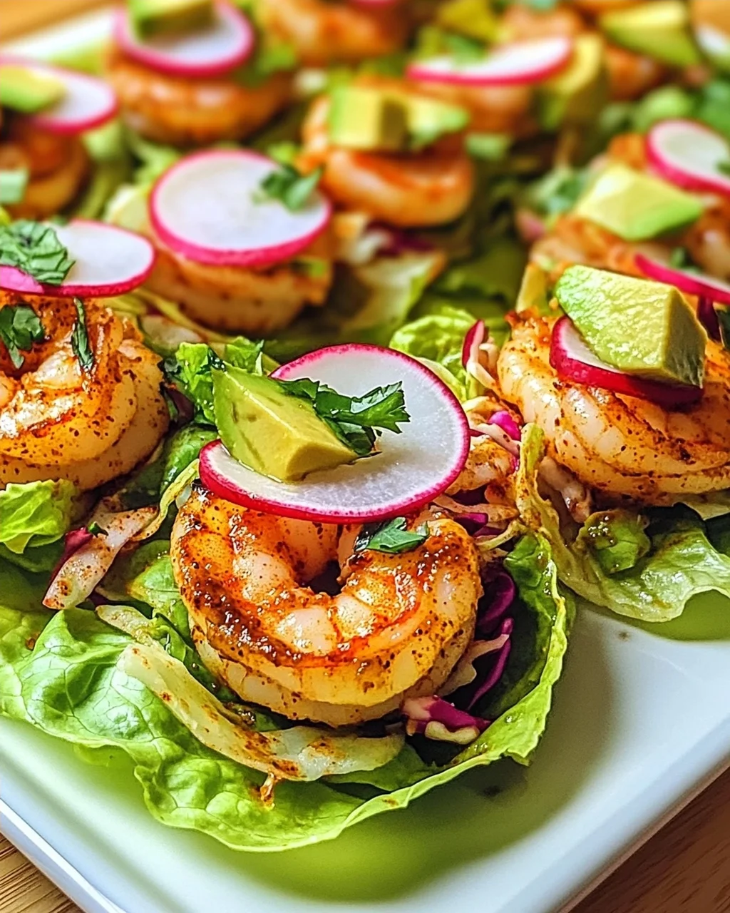 Blechpfanne Chili-Limonen Garnelen für Wraps