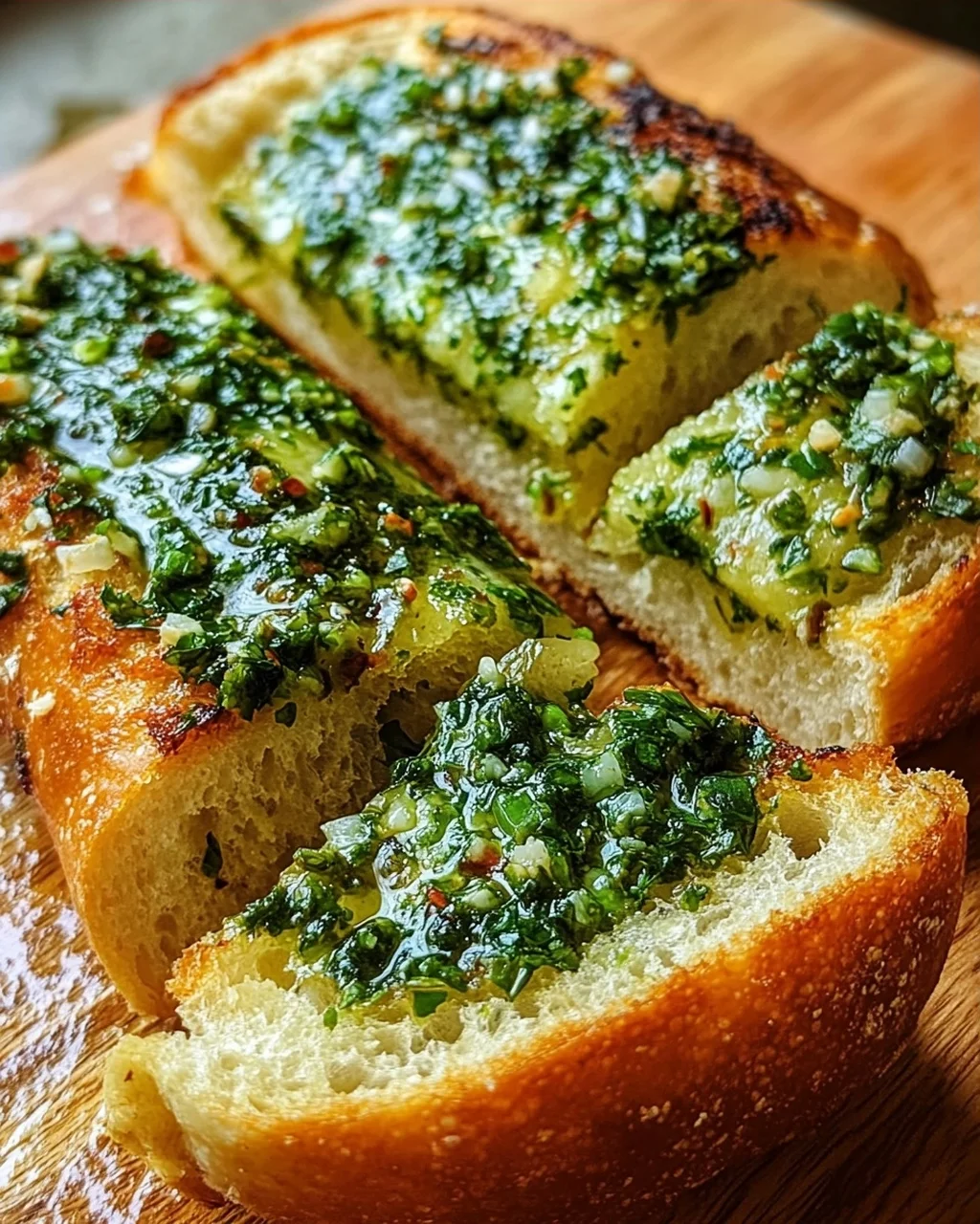 Chimichurri Knoblauchbrot