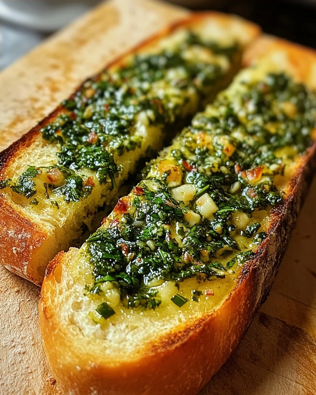 Chimichurri Knoblauchbrot