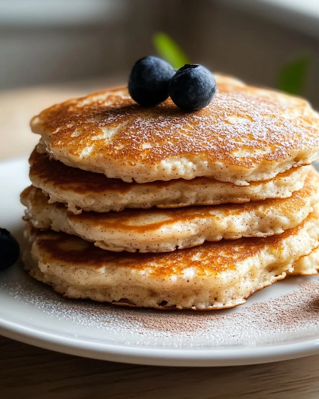 Cottage Cheese Cinnamon Protein Pancakes: Healthy & Delicious!