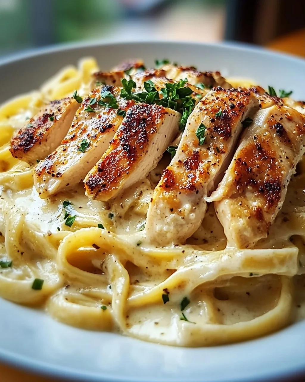 Cremige Hähnchen Alfredo Nudeln – Ultimatives Rezept!