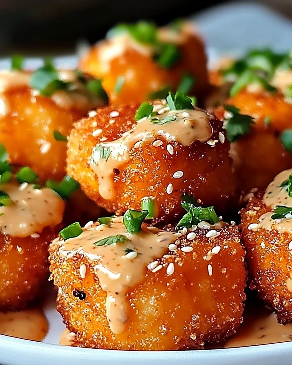 Crispy Bang Bang Lachs Bites