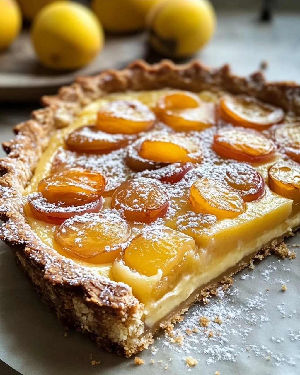 Elsässische Mirabellentarte mit Frangipane