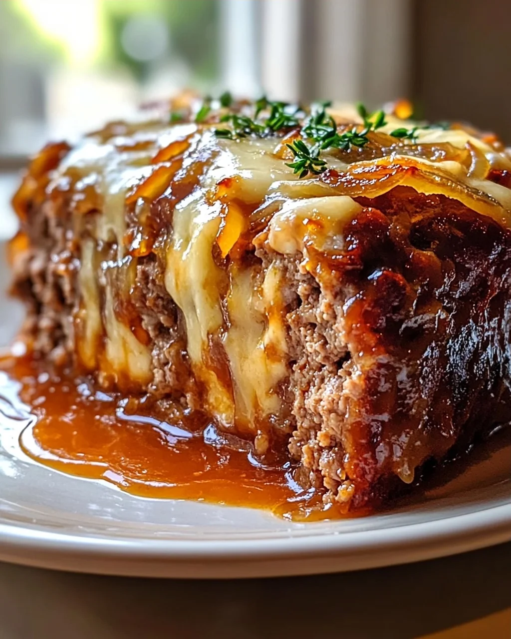 Französischer Zwiebel Hackbraten: So lecker, einfach & genial!