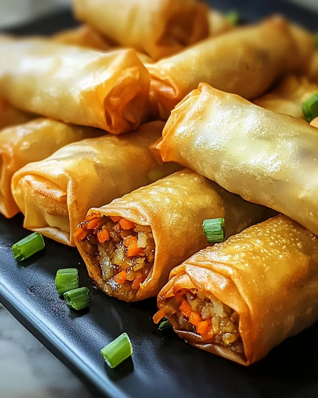 Frühlingsrollen aus der Heißluftfritteuse einfach zubereiten