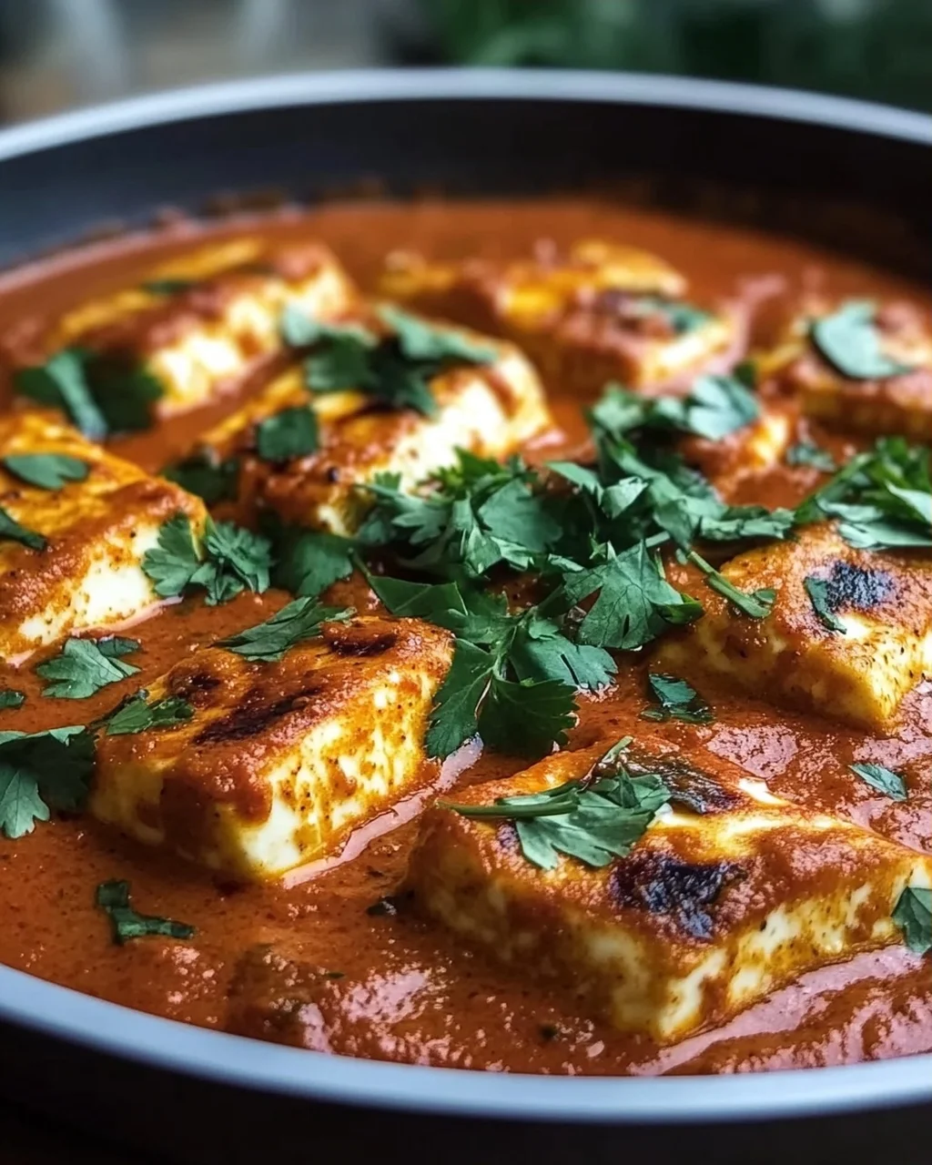 Halloumi Makhani: Cremiges indisches Curry-Rezept einfach gemacht