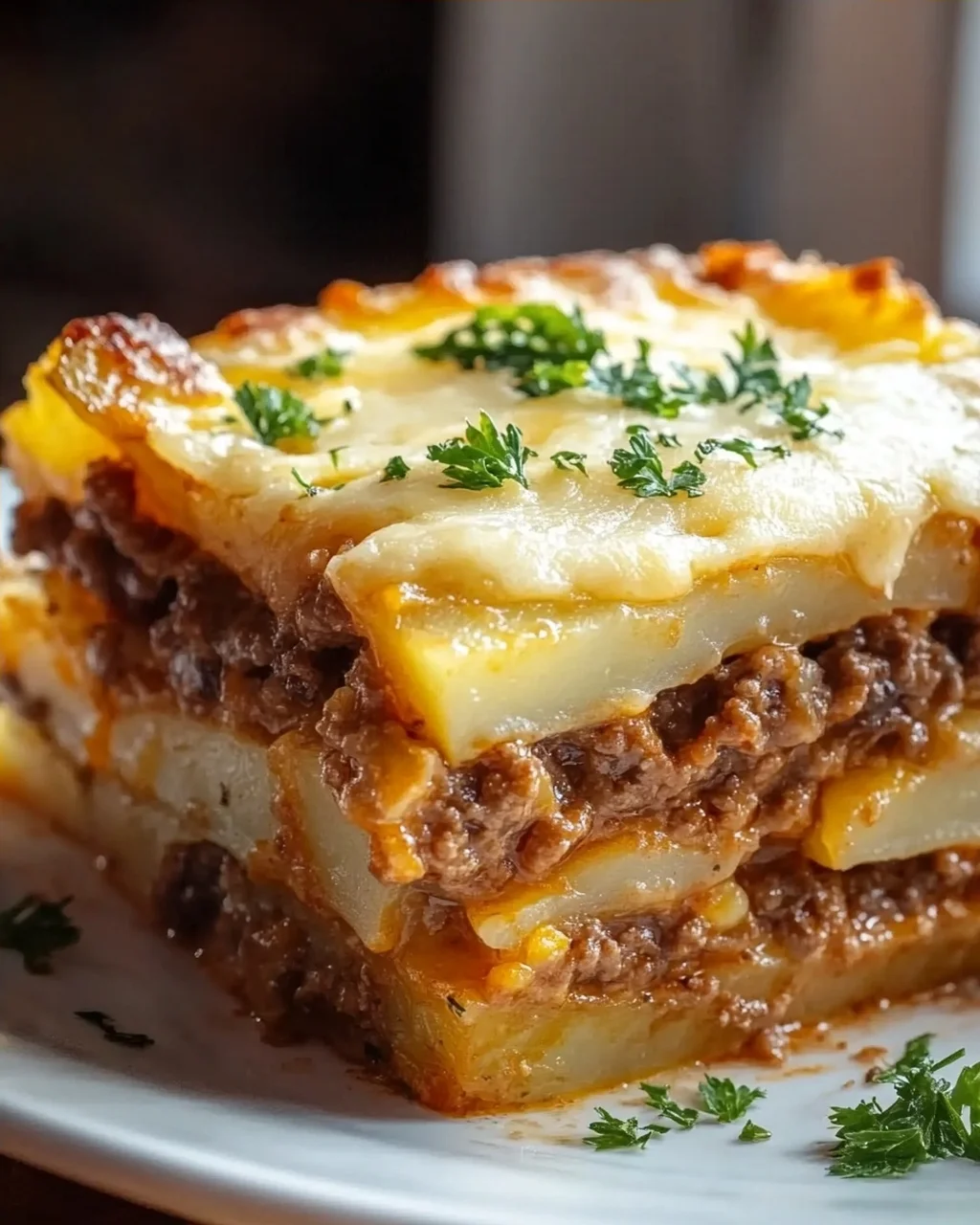 Herzhafter Kartoffel-Hackfleisch-Auflauf: Einfach & Lecker!