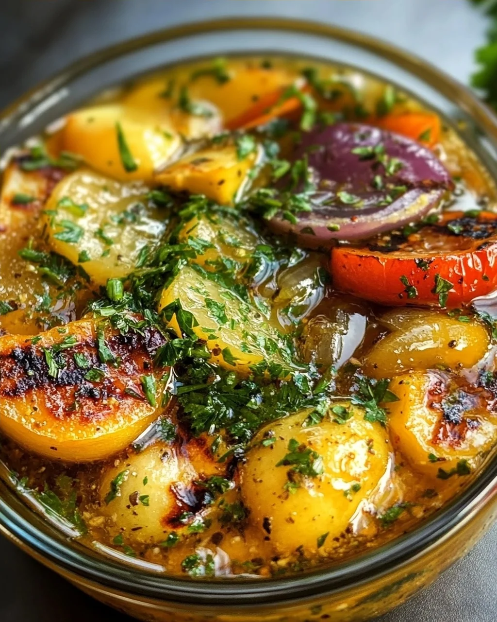 Honig-Senf-Zitronen-Vinaigrette