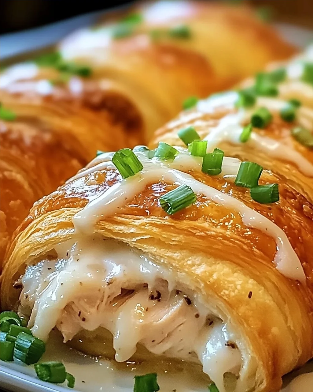 Hühnchenkissen mit Parmesansoße – Einfaches Komfortessen