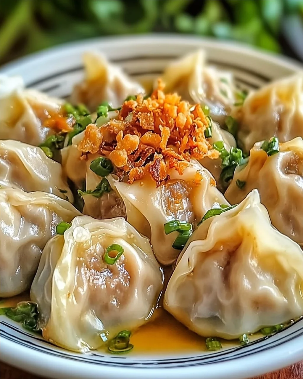 Kanom Jeeb: Einfache Thailändische Teigtaschen Rezept