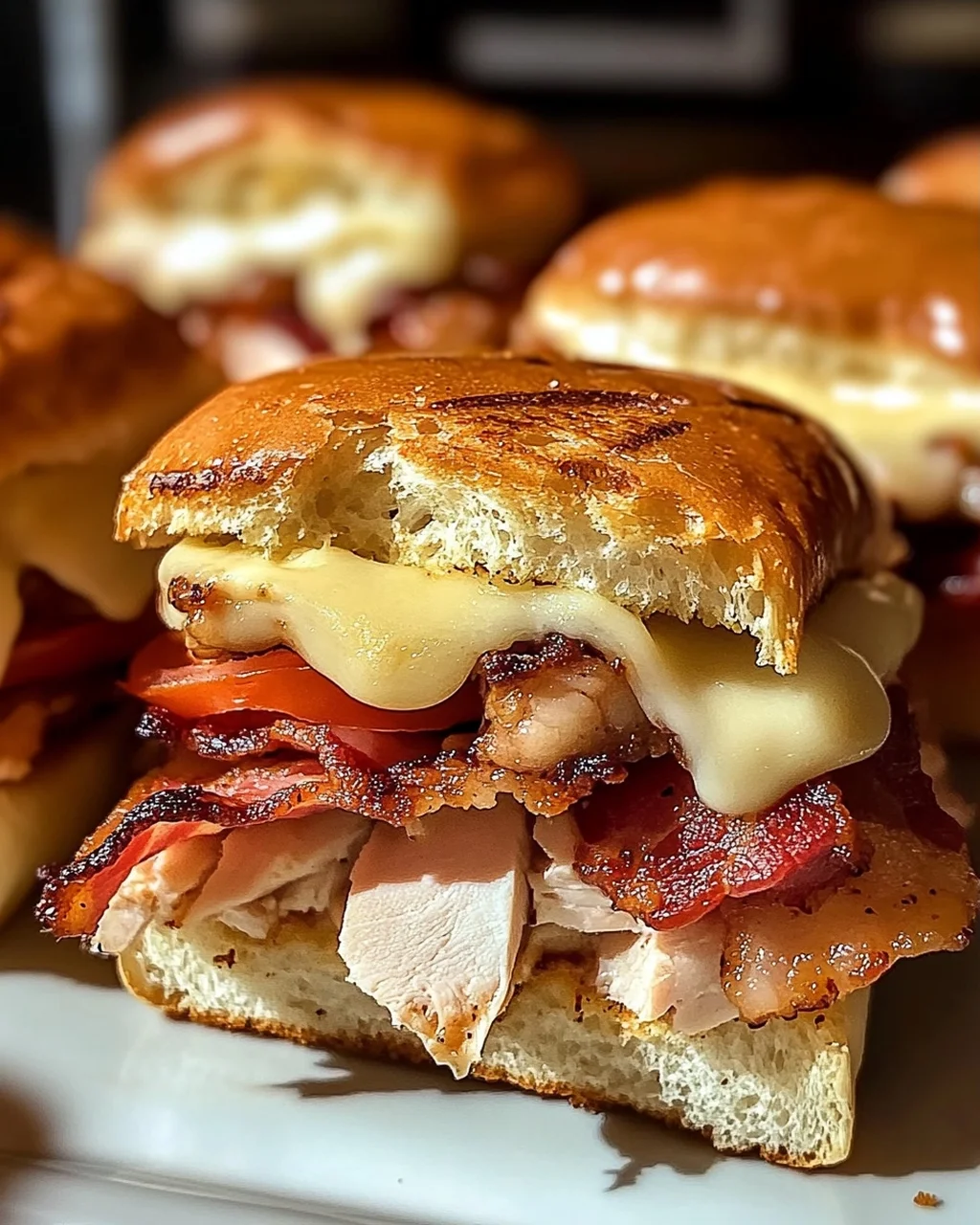Kentucky Hot Brown Sliders