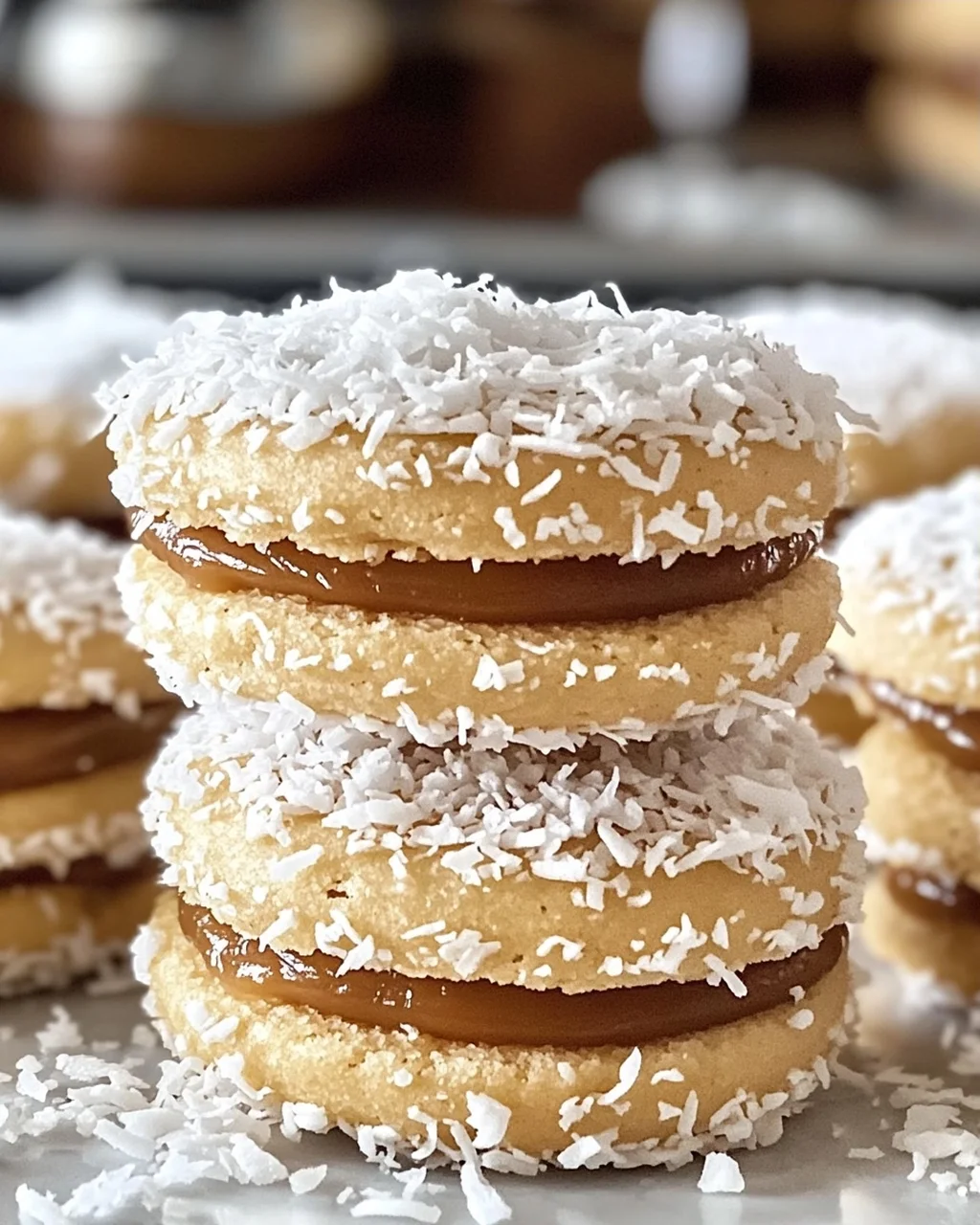 Klassische argentinische Alfajores für Naschkatzen