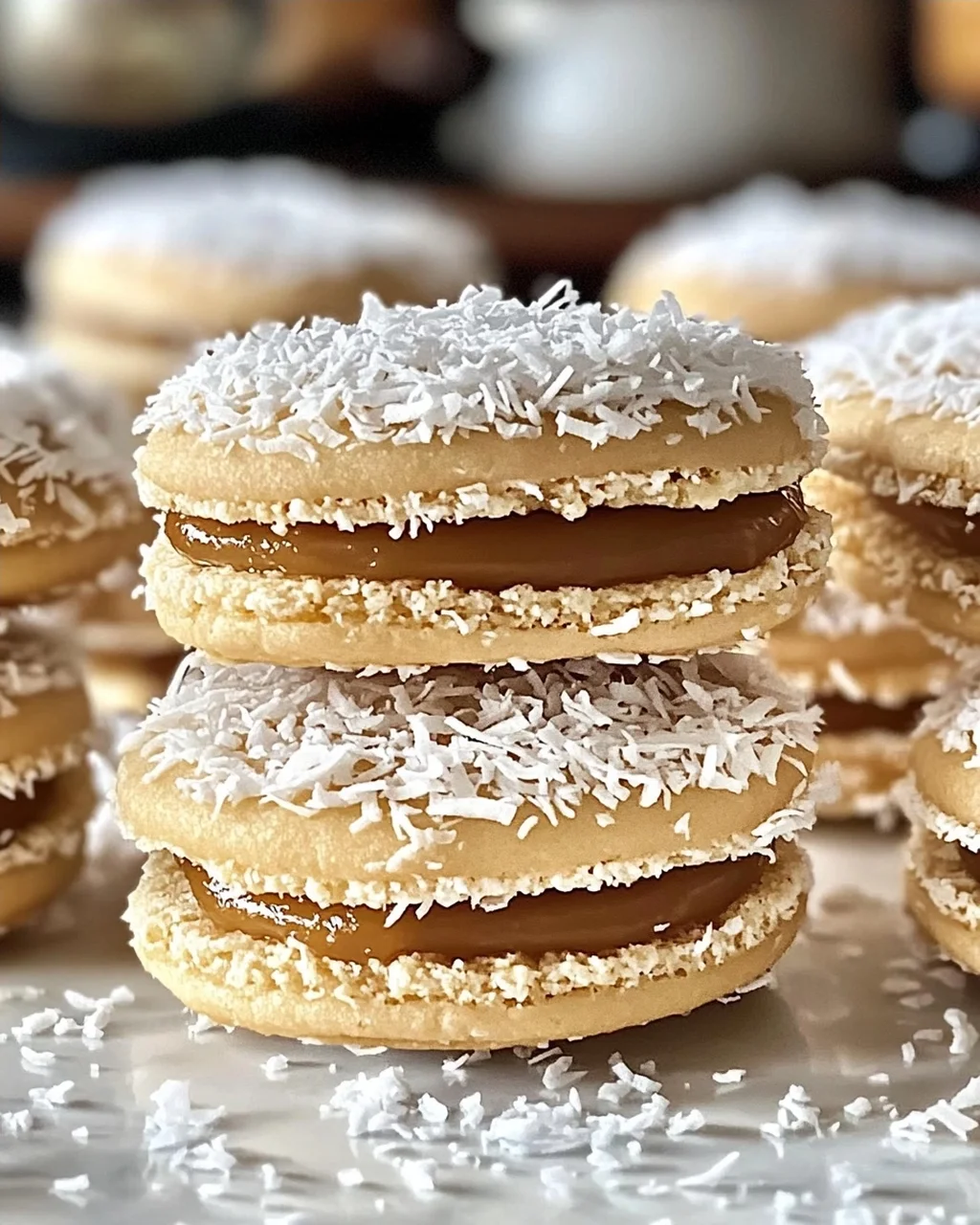 Klassische argentinische Alfajores für Naschkatzen