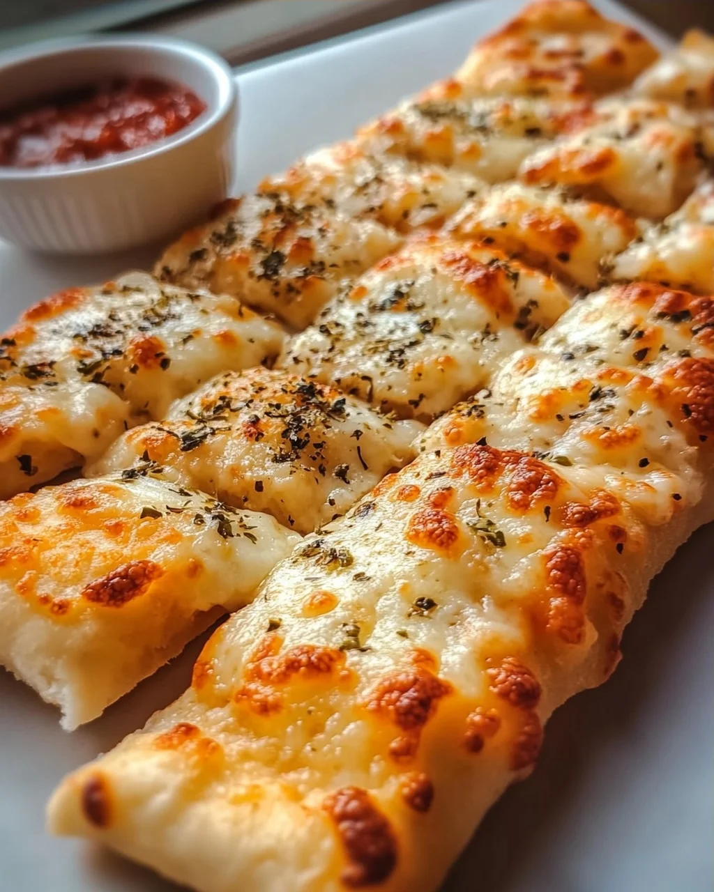 Knusprige Pizzastangen