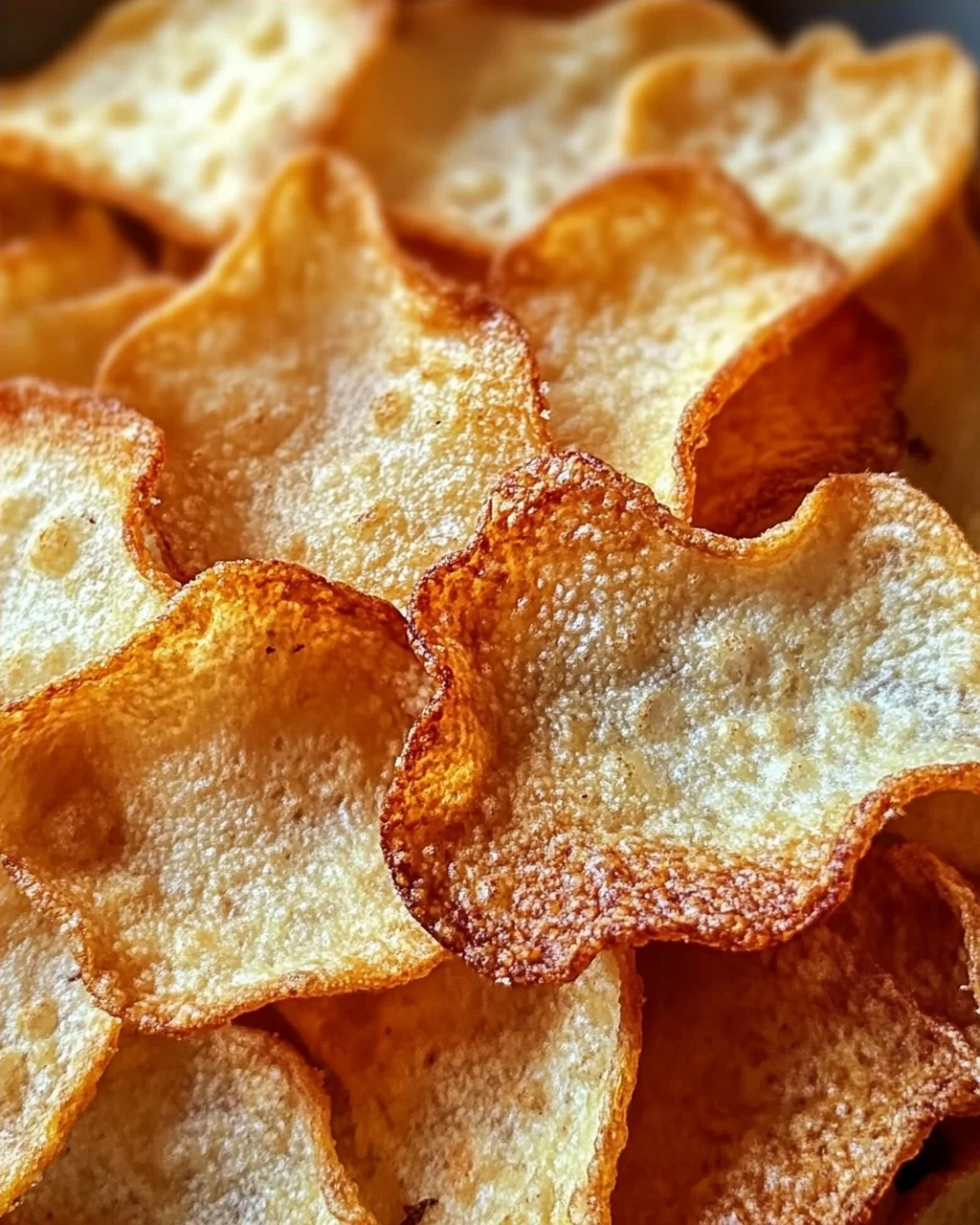 Knusprige Quark-Chips