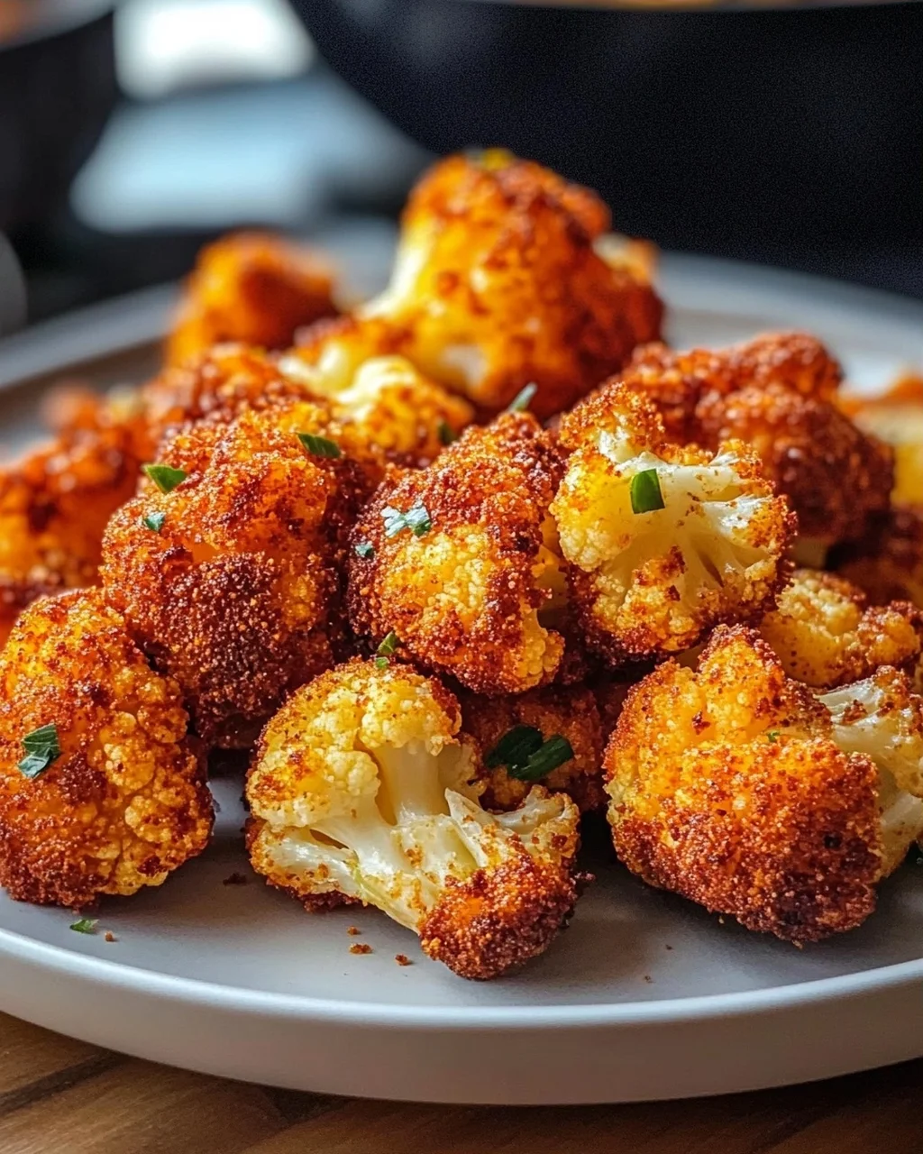 Knuspriger Blumenkohl aus dem Airfryer – Einfaches Rezept!