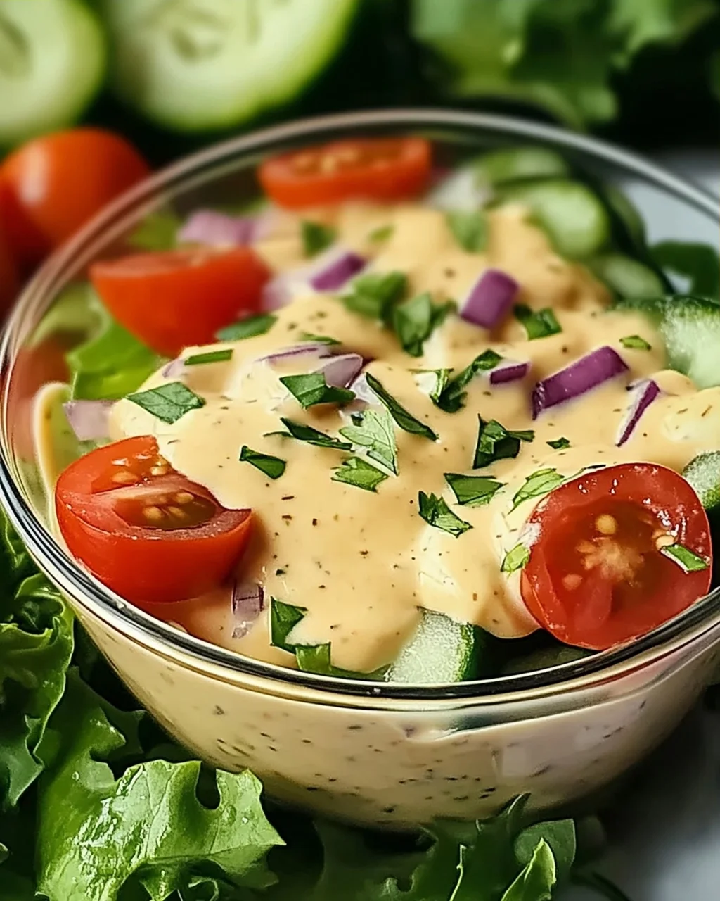 Leckere Salatsoße wie im Restaurant