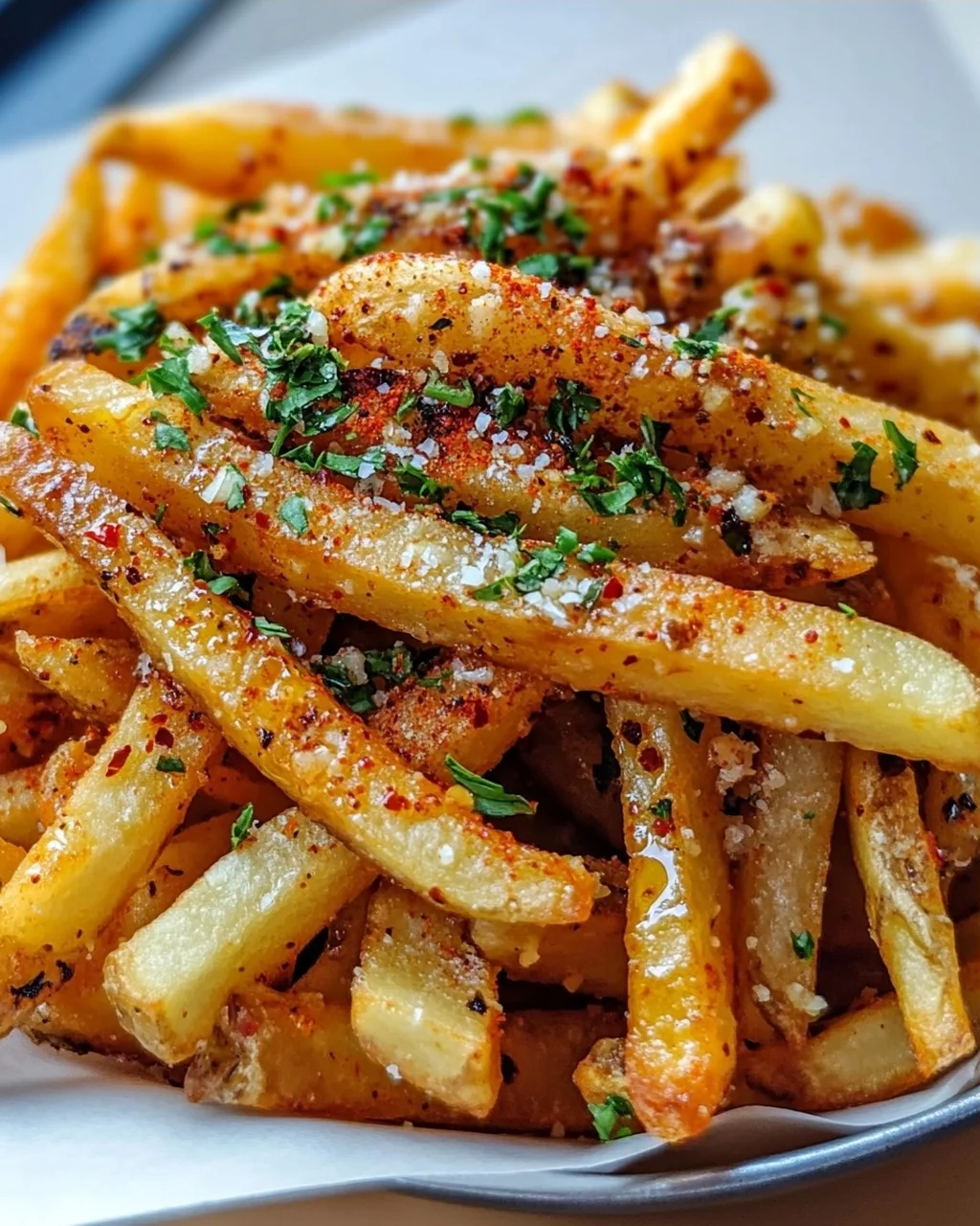 Louisiana Voodoo Fries mit Cajun-Gewürz & Knoblauchbutter