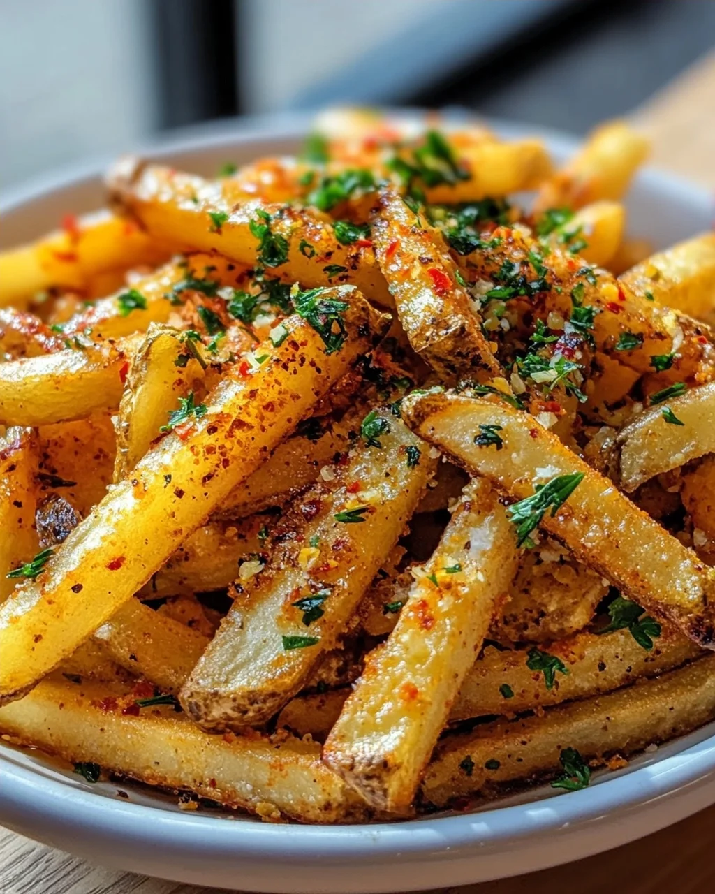 Louisiana Voodoo Fries mit Cajun-Gewürz & Knoblauchbutter