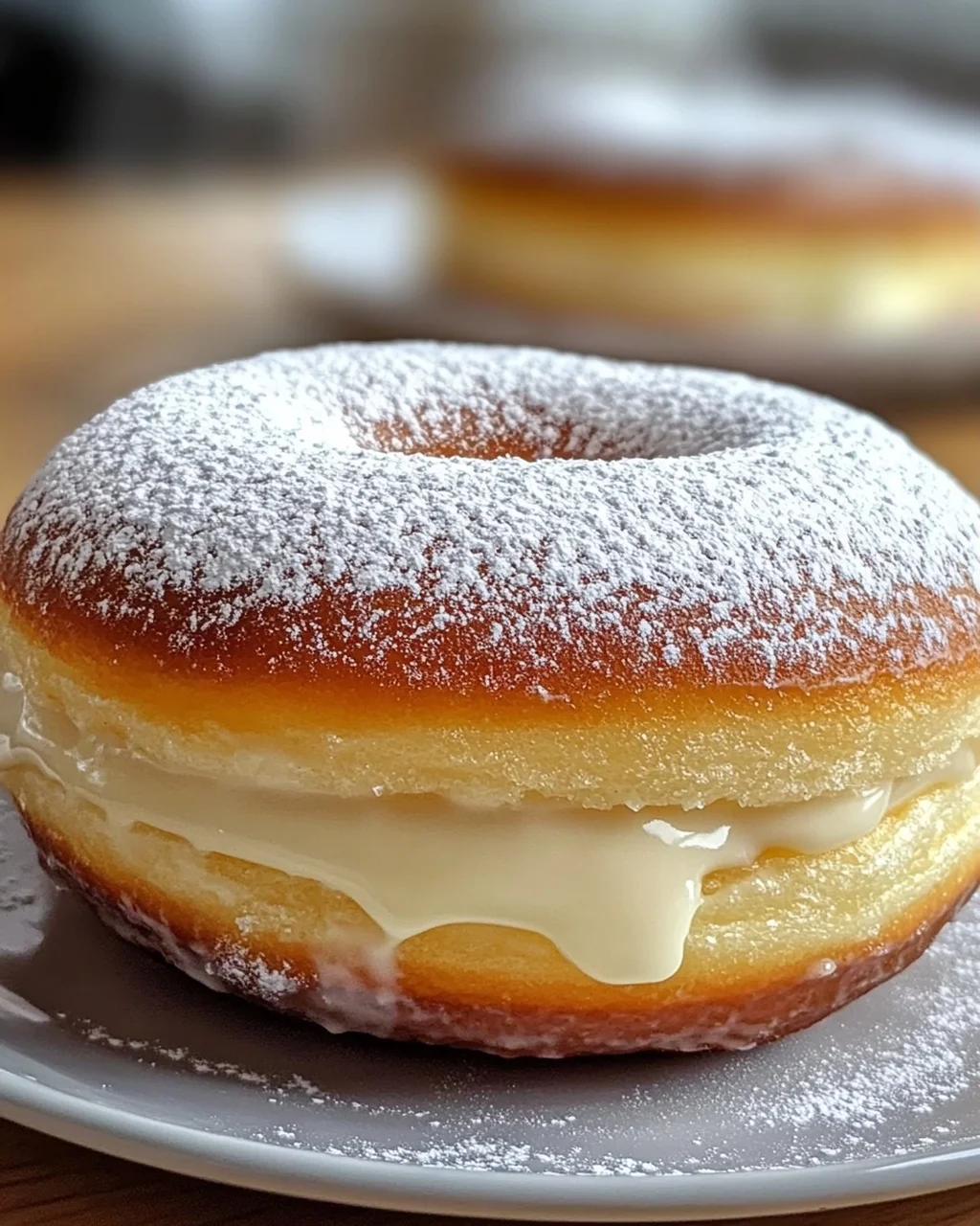 Milchcreme-Donut für den süßen Genuss zuhause