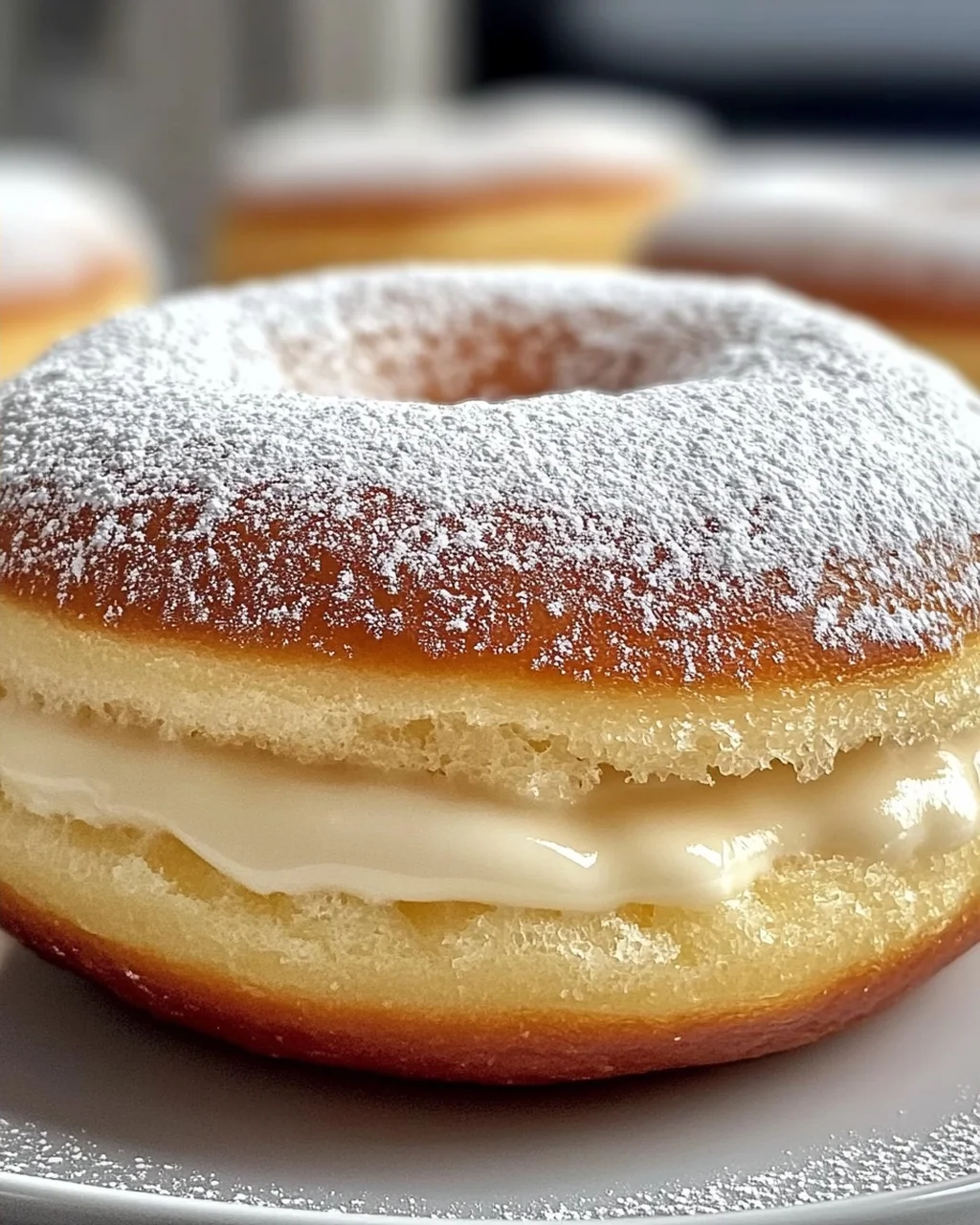 Milchcreme-Donut für den süßen Genuss zuhause