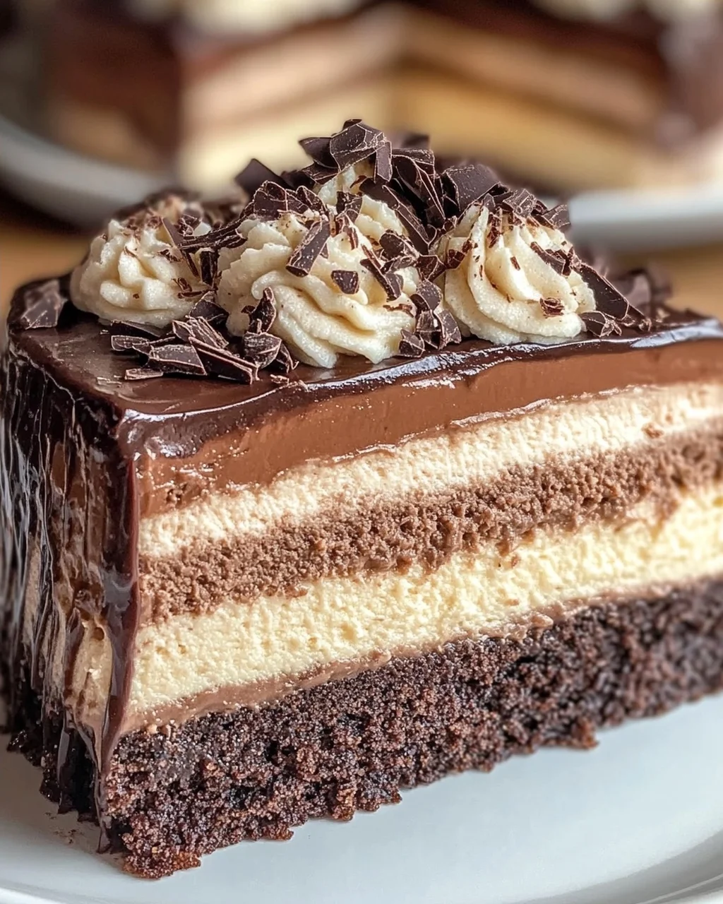 Nuss-Nougat-Torte mit Schokoboden