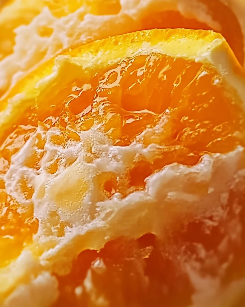 Orangeneis ohne Eismaschine Rezept