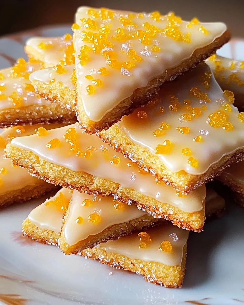 Orangenplätzchen