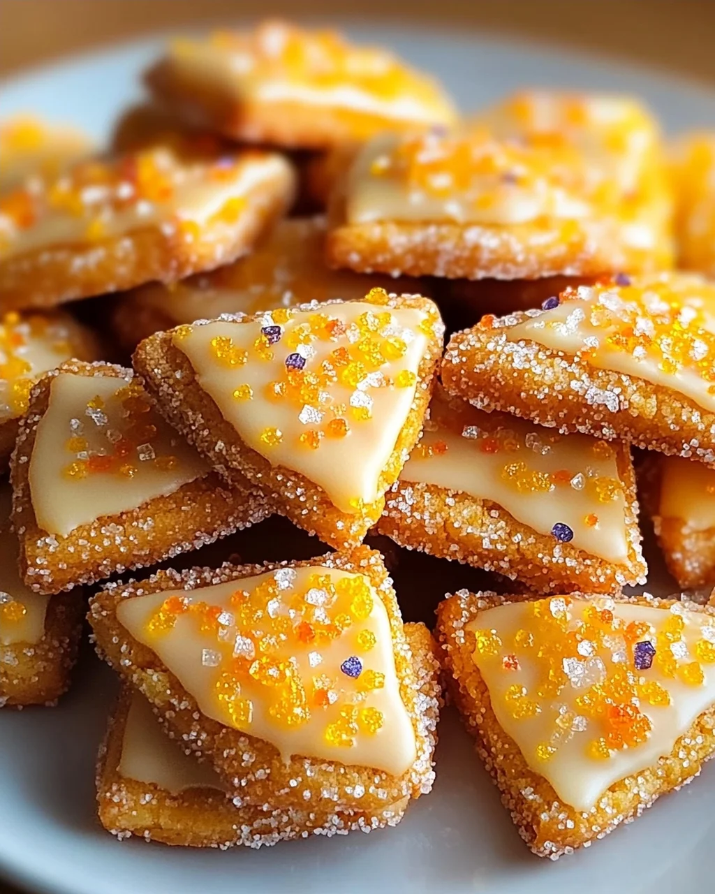 Orangenplätzchen