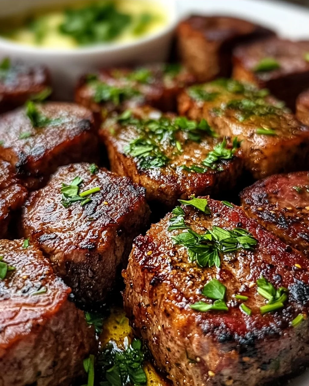 Steak-Häppchen aus der Heißluftfritteuse