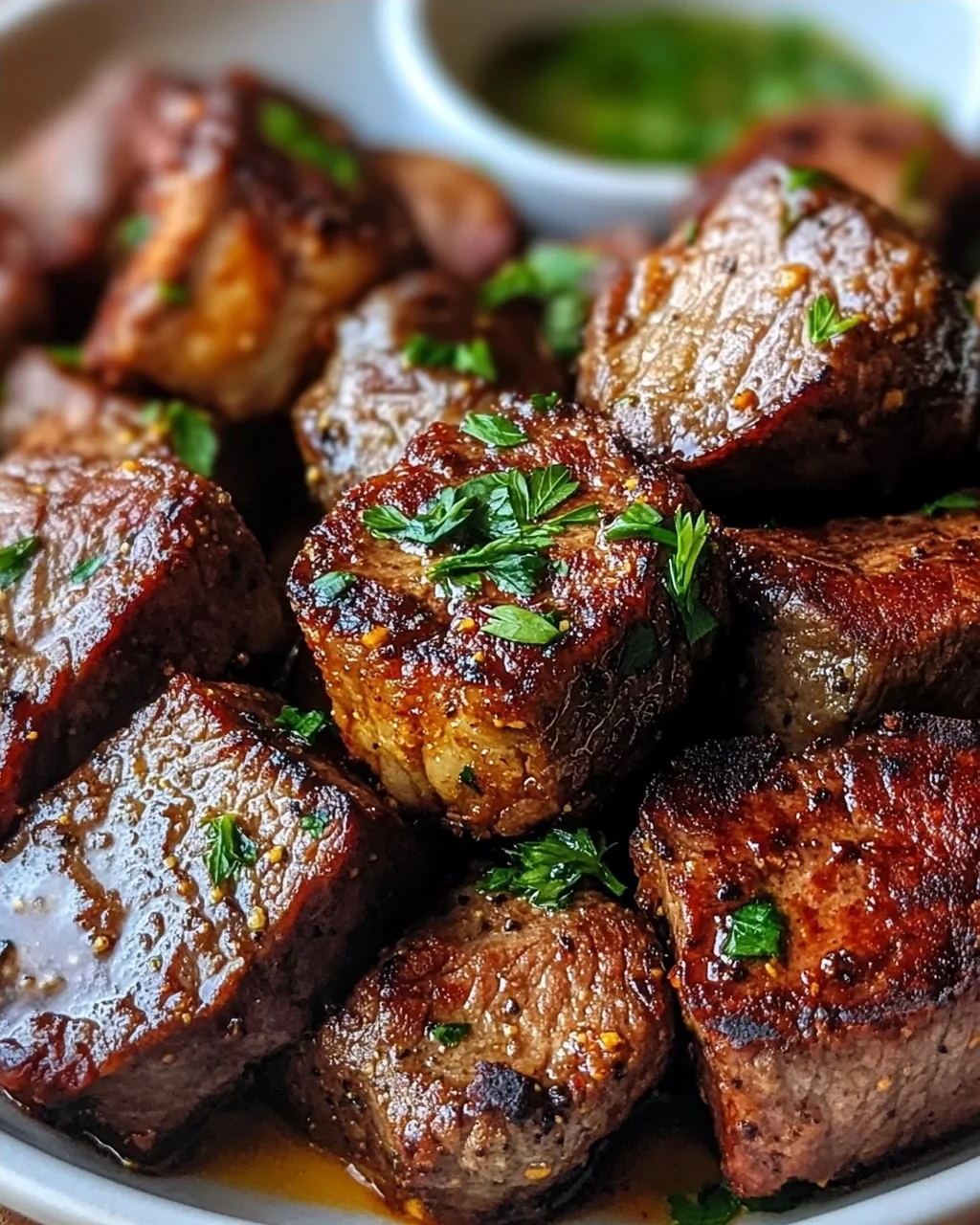Steak-Häppchen aus der Heißluftfritteuse