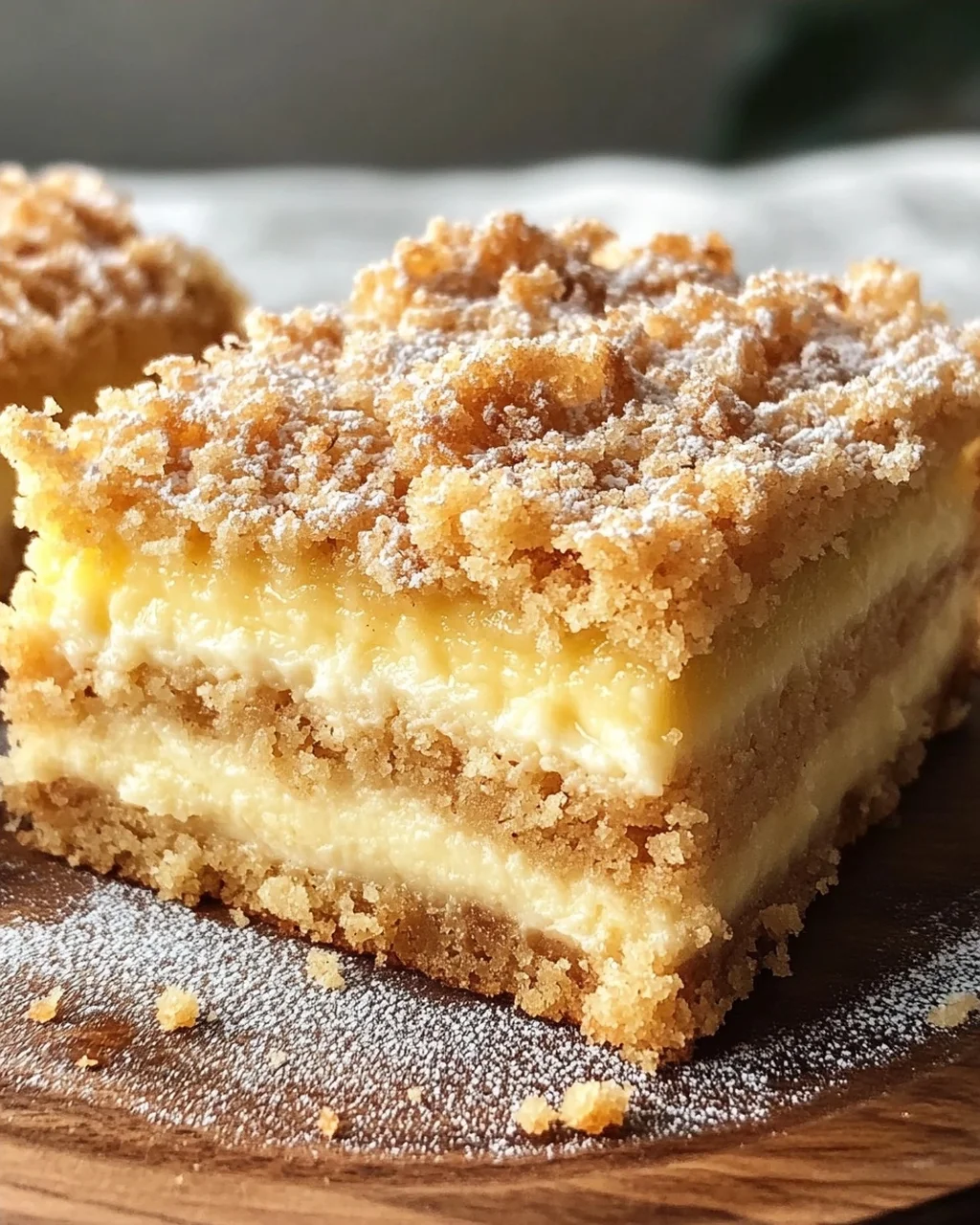 Streuselkuchen mit Pudding