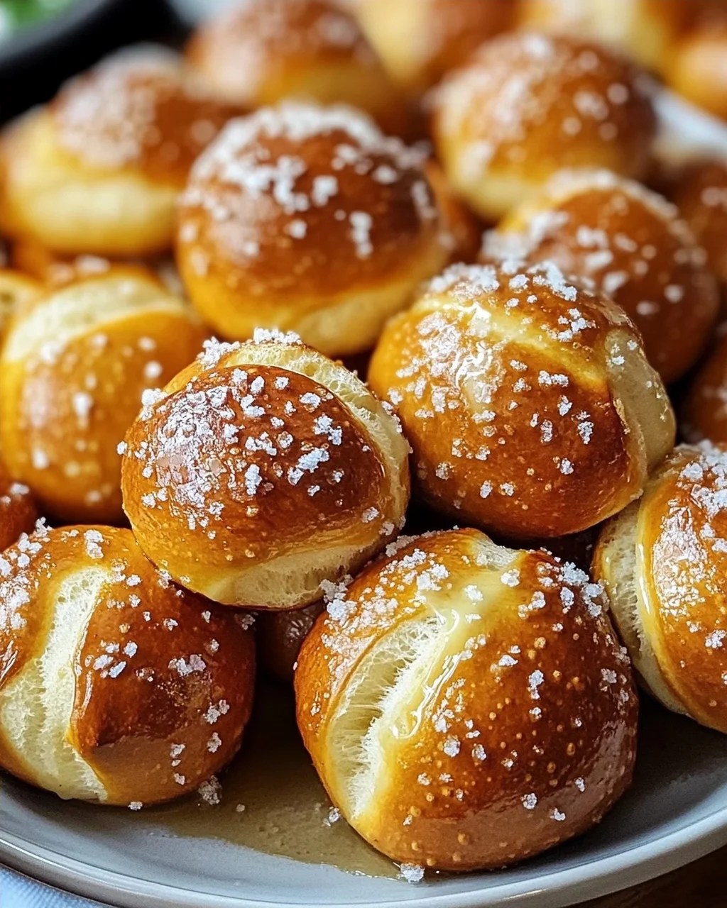 Weiche Brezelbisse für den perfekten Snackabend
