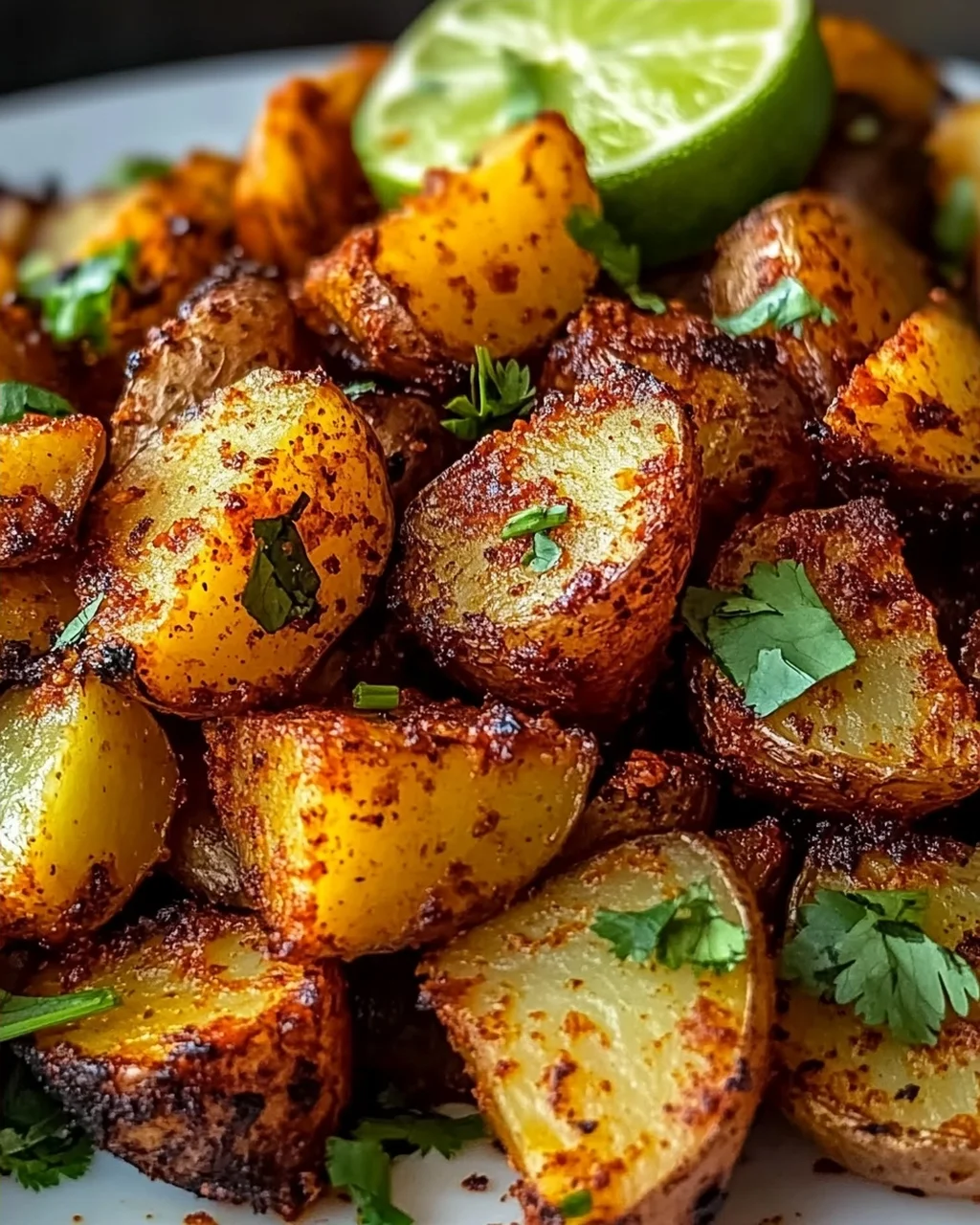Würzige mexikanische Straßenkartoffeln einfach genießen